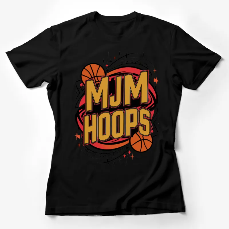 Unisex Basketball T-Shirt, MJM Hoops Graphic Tee, Sports Fan Gift, Casual Streetwear, Athletic Apparel, Cool Trendy Shirt Female T-Shirt