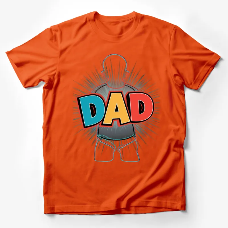 Super Dad T-Shirt, Unique Father's Day Gift, Cool Dad Birthday Tee, Hero Comic Style Shirt, Men's Graphic Tee, Dad Appreciation Top Male T-Shirt