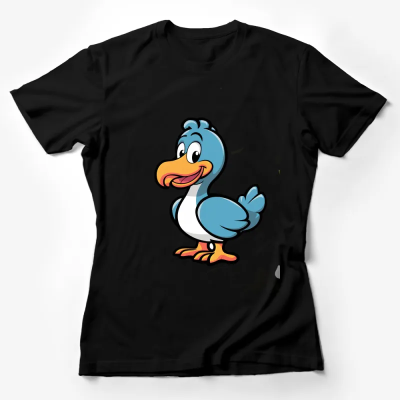 Cute Cartoon Duck T-Shirt for Kids, Fun Animated Bird Graphic Tee, Ideal Gift for Children Female T-Shirt