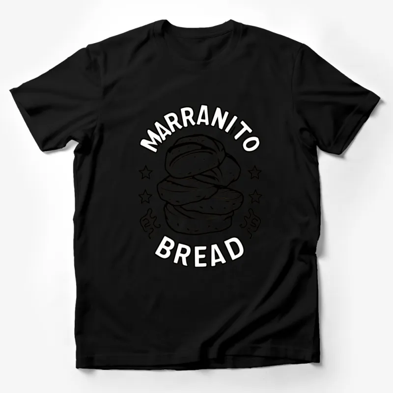 Marranito Bread Pig-Shaped Mexican Sweetbread T-Shirt, Unique Foodie Gift Male T-Shirt