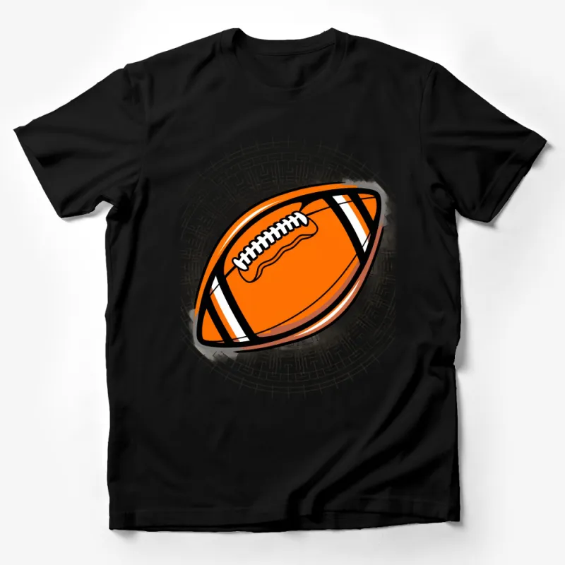 Unique Football Graphic Tee, Sports Lover Casual Shirt, Gift for Football Fans, Athletic Wear Unisex T-Shirt Male T-Shirt