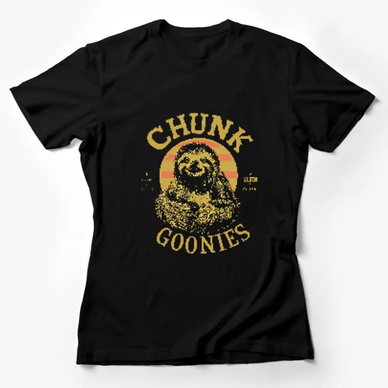 Chunk Goonies Retro T-Shirt, Classic Movie Fan Apparel, Vintage Graphic Tee, Unisex Clothing Female T-Shirt