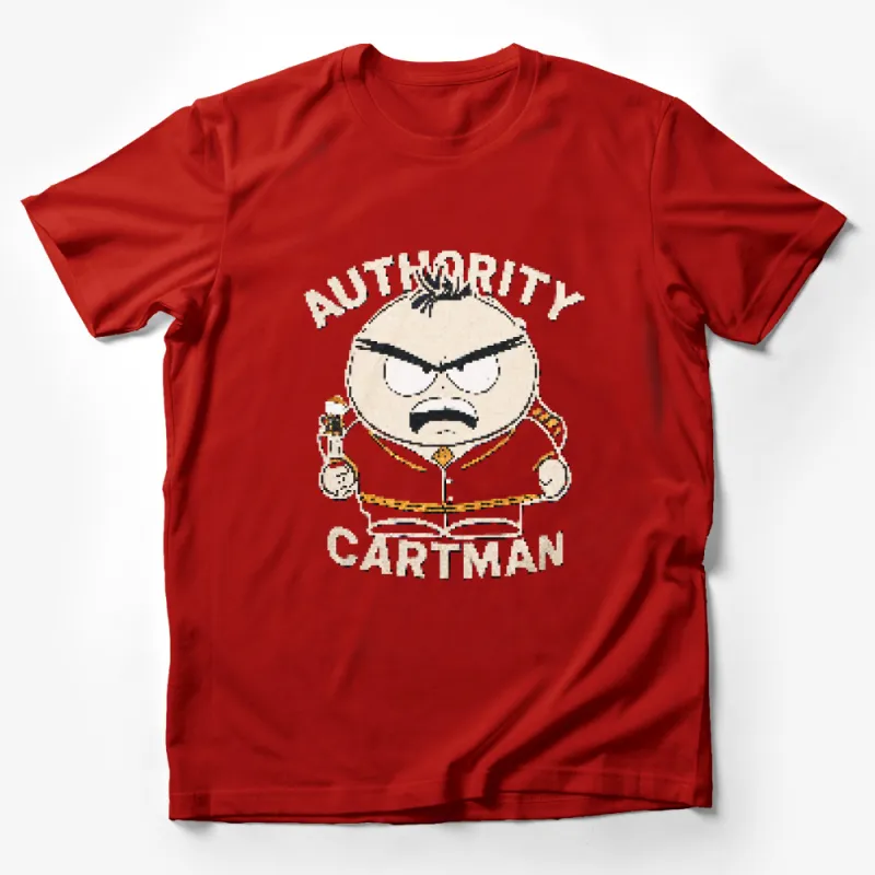 South Park Cartoon Authority Cartman Funny Graphic Tee Shirt, Unisex T-Shirt for Fans Male T-Shirt