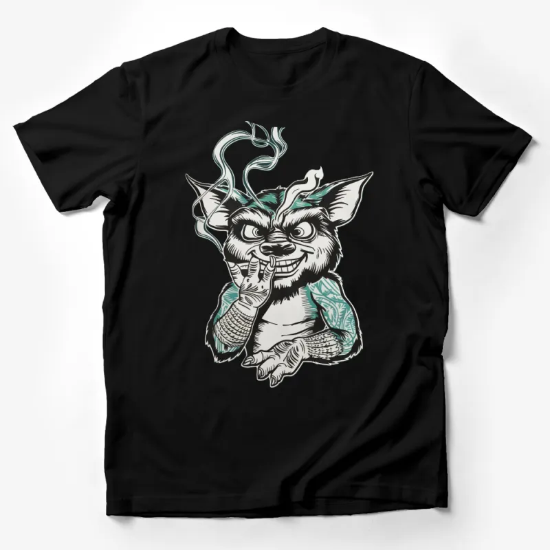 Unique Gremlin Character Graphic T-Shirt, Fantasy Creature Tee, Cool Monster Design Shirt, Unisex Apparel Male T-Shirt