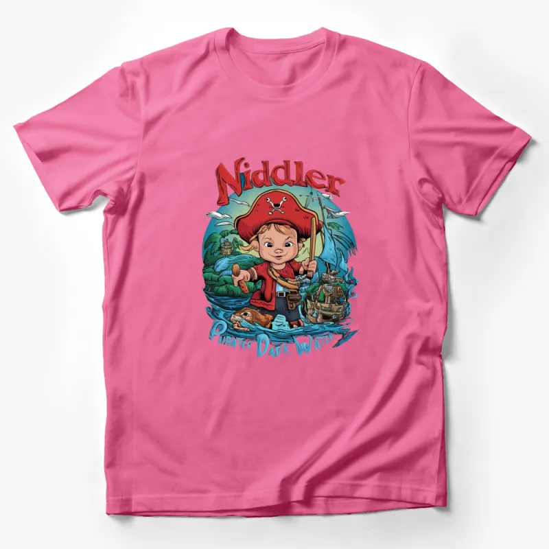 Pirates of Dark Water Niddler Cartoon Graphic T-Shirt, Vintage 90s-Inspired Kids and Adult Sizes Available Male T-Shirt