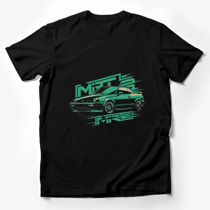 Vintage Car T-Shirt, Classic Mitsubishi Mirage Tee, Retro Automotive Fan Gift, Unique Car Enthusiast Clothing Male T-Shirt