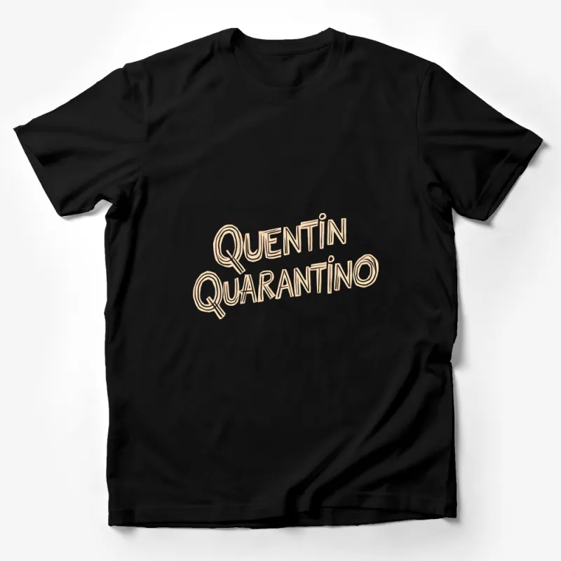 Quentin Quarantino Funny Pun T-Shirt, Unique Graphic Tee, Quarantine Humor, Casual Wear Male T-Shirt