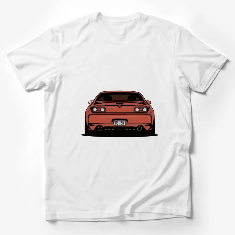 Classic Sports Car Graphic T-Shirt, Retro Car Enthusiast Apparel, Cool Auto Design Tee, Unisex Male T-Shirt