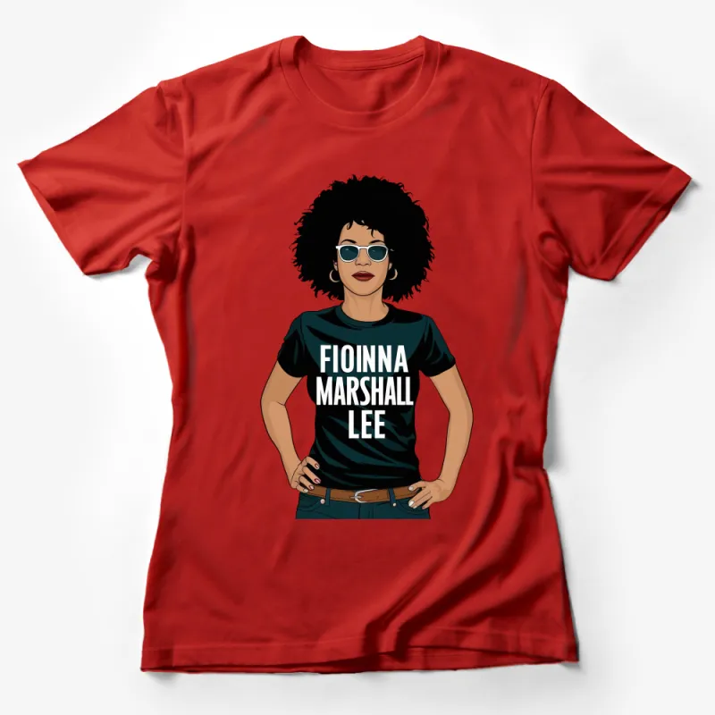 Fionna Marshall Lee Quote T-Shirt, Women's Fashion Graphic Tee, Bold Text Stylish Casual Top Female T-Shirt