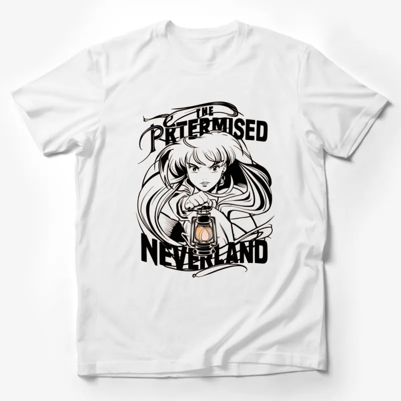 Vintage Anime Girl T-Shirt, Classic Manga Style, Retro Comic Book Art, The Promised Neverland Inspired Male T-Shirt