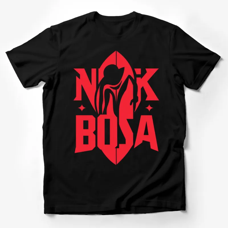 Nick Bosa Inspired Red and White T-Shirt, Fan Art Sports Tee, Unisex Football Shirt Male T-Shirt