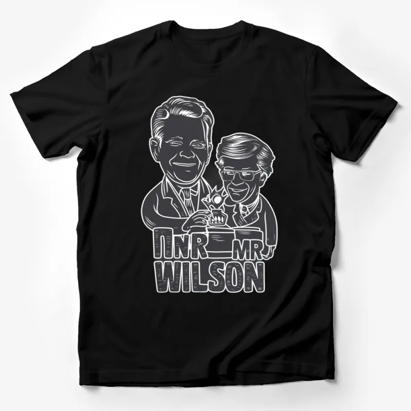 Vintage Mr. Wilson Graphic T-Shirt, Classic TV Show Characters, Retro Style Shirt, Unique Gift for TV Lovers Male T-Shirt