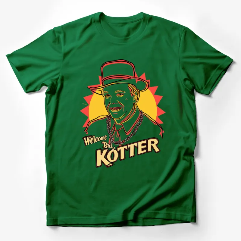 Vintage Welcome Back Kotter T-Shirt, Retro 70s TV Show Graphic Tee, Unisex Cotton Shirt Male T-Shirt