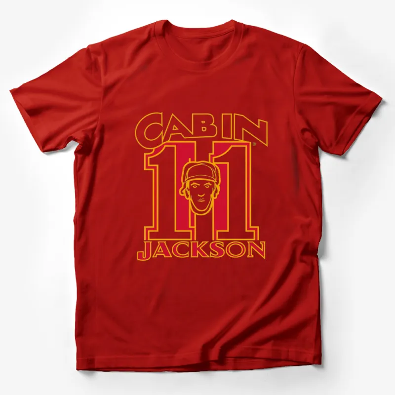 Cabin 11 Jackson Themed T-Shirt, Vintage Graphic Tee, Gift for Campers, Unique Urban Style Shirt Male T-Shirt