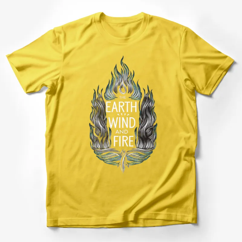 Earth Wind and Fire Elements Graphic T-Shirt, Unisex Tee, Stylish Nature Inspired Shirt Male T-Shirt