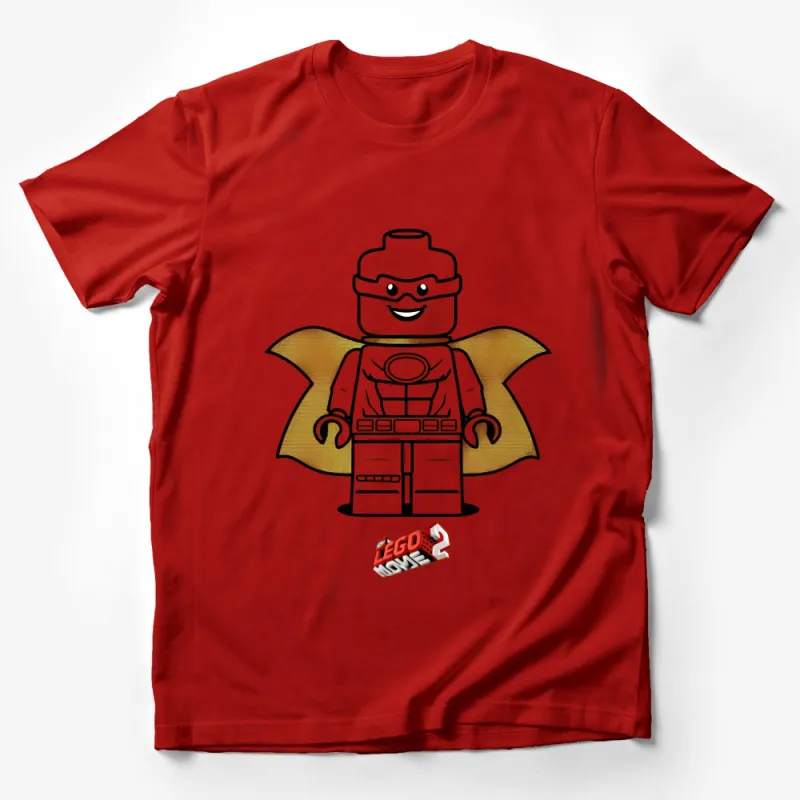 Kids Superhero Toy Minifigure T-Shirt, Cool Graphic Tee, Fun Children's Clothing, Unique Gift Idea, Ages 3-12 Male T-Shirt