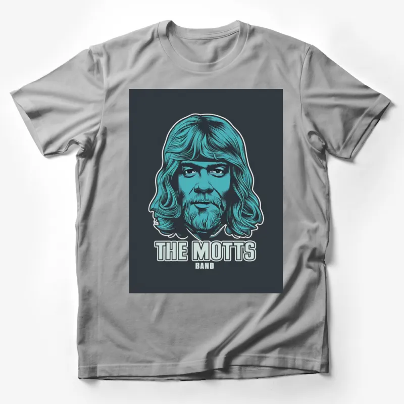 Vintage Rock Band T-Shirt, The Motts Graphic Tee, Classic Music Fan Apparel Male T-Shirt