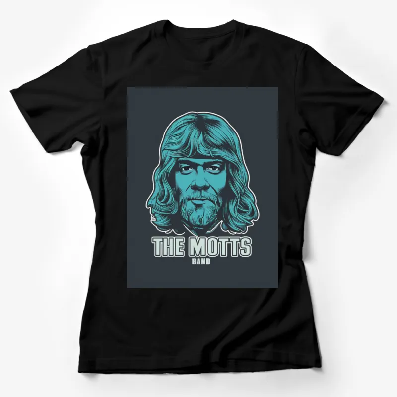 Vintage Rock Band T-Shirt, The Motts Graphic Tee, Classic Music Fan Apparel Female T-Shirt