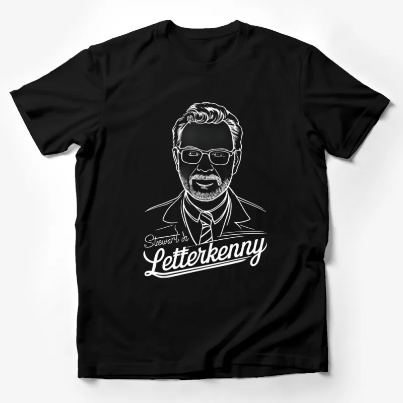 Letterkenny Inspired T-Shirt, Stewart Sketch Design, Fan Art Tee, Unisex Graphic Top Male T-Shirt