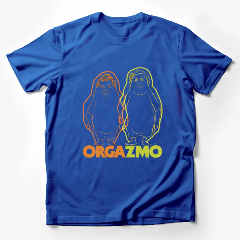 Unique Orgazmo Movie Inspired T-Shirt, Retro Comic Art Style, Vibrant Character Design Tee Male T-Shirt