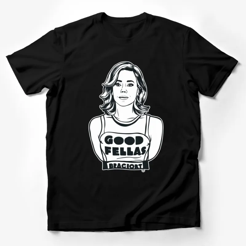 Goodfellas Braciotti Retro Movie Fan Art White Graphic T-Shirt for Women Male T-Shirt