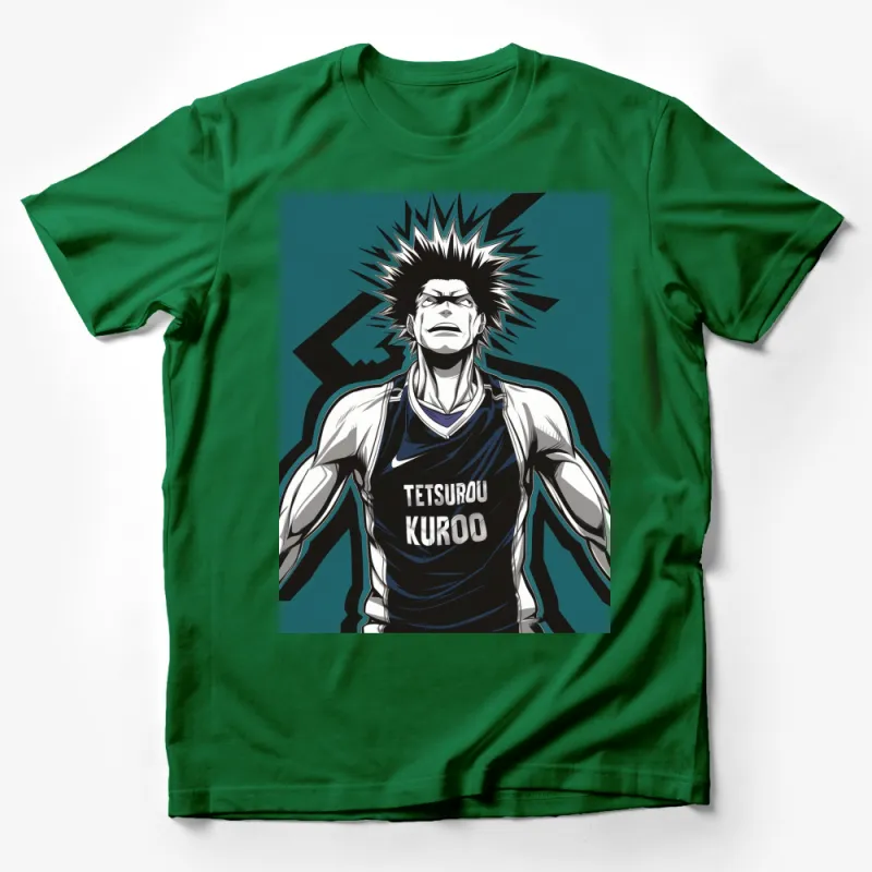 Tetsurou Kuroo Anime T-Shirt, Cool Manga Sports Jersey Top, Unisex Graphic Tee, Volleyball Fan Gift Male T-Shirt