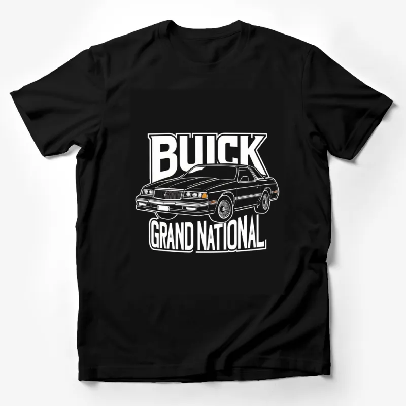 Vintage Buick Grand National Car T-Shirt, Classic Car Enthusiast, Unisex Graphic Tee, Retro Auto Design, Gift for Car Lovers Male T-Shirt