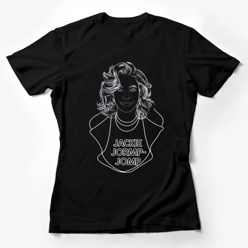 Jackie Jormap-Jomp Graphic T-Shirt, Unisex Vintage Style Tee, Casual Fashion Top, Soft Cotton Shirt, Gift Idea Female T-Shirt