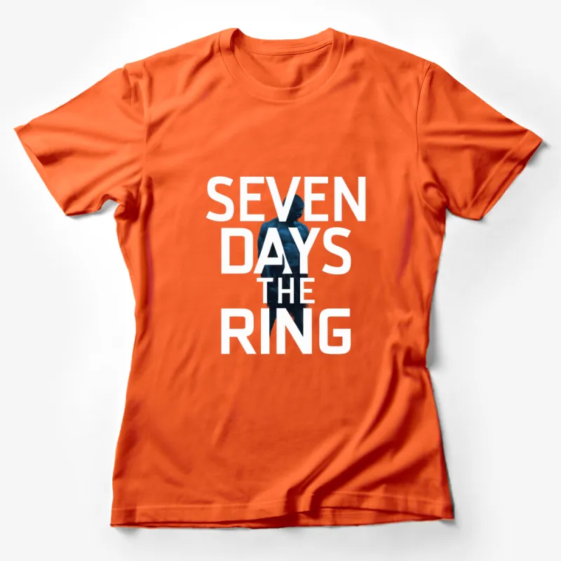 Seven Days The Ring Inspired T-Shirt, Movie Fan Tee, Graphic Dark Unisex Shirt Female T-Shirt