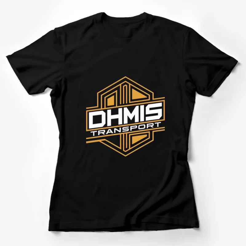 Vintage OHMS Transport Logo T-Shirt, Retro Geometric Design, Soft Cotton Tee, Unisex Casual Wear Female T-Shirt