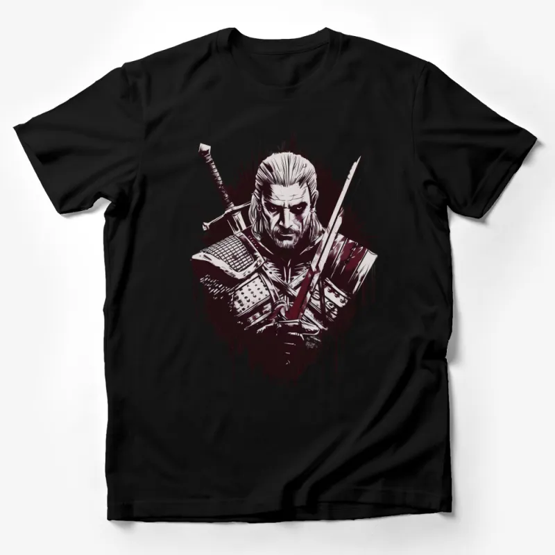 Samurai Warrior T-Shirt, Japanese Bushido Code Tee, Distressed Samurai Art, Unique Graphic Shirt Gift Male T-Shirt