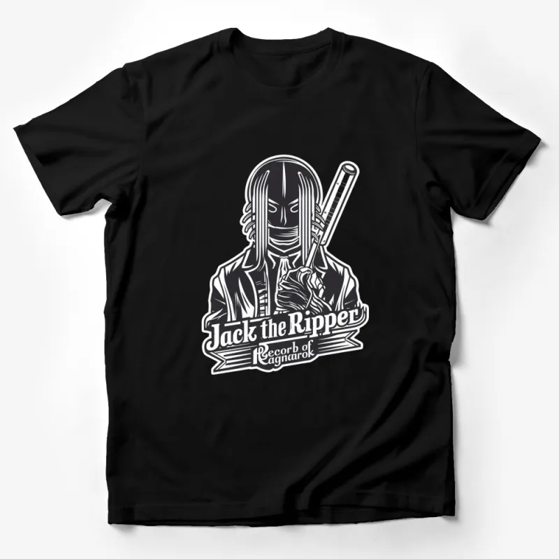 Jack the Ripper T-Shirt, Record of Ragnarok Anime Inspired Graphic Tee, Unisex Male T-Shirt