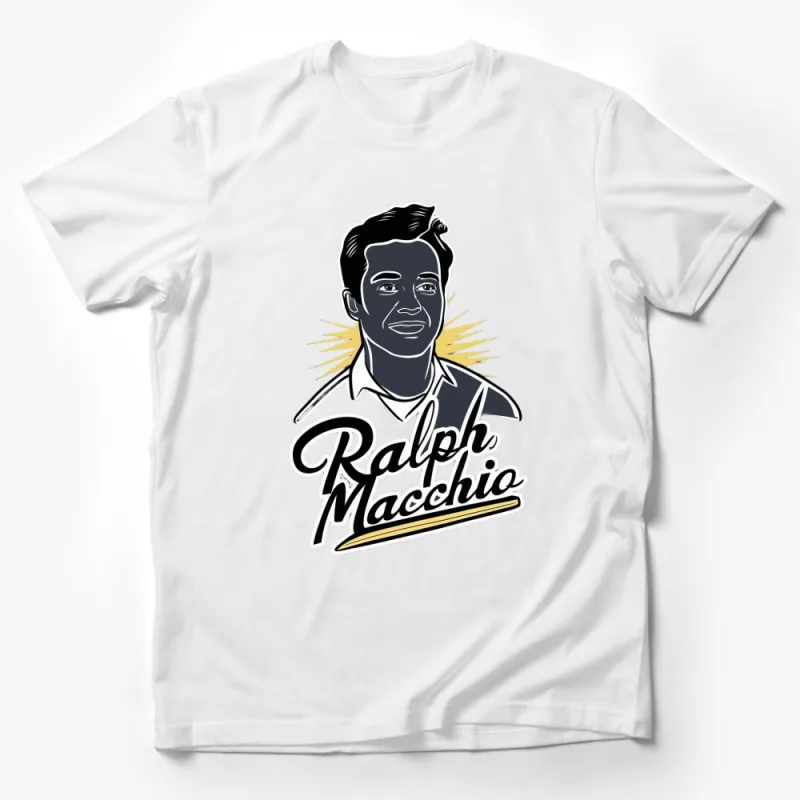 Ralph Macchio Retro Style Graphic Tee, Vintage Inspired Actor T-Shirt, Classic TV Star Fan Shirt Male T-Shirt