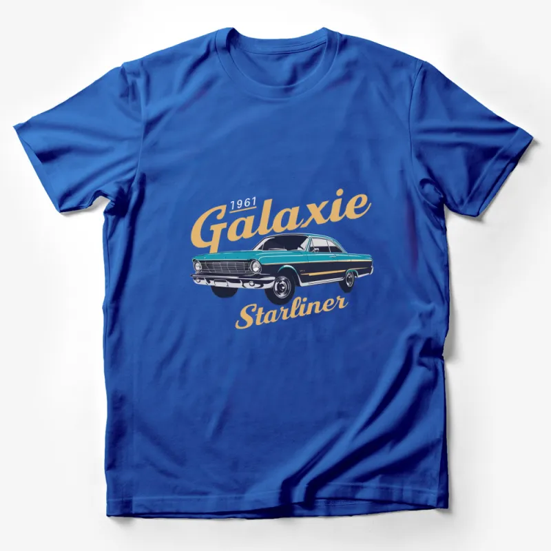 Vintage 1961 Galaxie Starliner T-Shirt, Classic Car Enthusiast, Retro Automotive Apparel, Gift for Car Lover Male T-Shirt