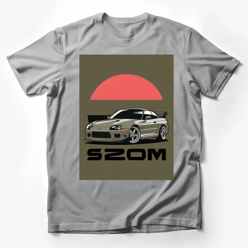 Retro Sports Car Graphic Tee, Classic Car Enthusiast T-Shirt, Unique Auto Design Shirt Male T-Shirt