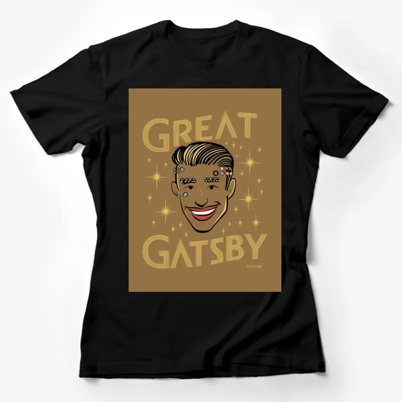 Vintage Great Gatsby T-Shirt, Classic Novel Inspired Graphic Tee, Unisex Literary Fashion Female T-Shirt