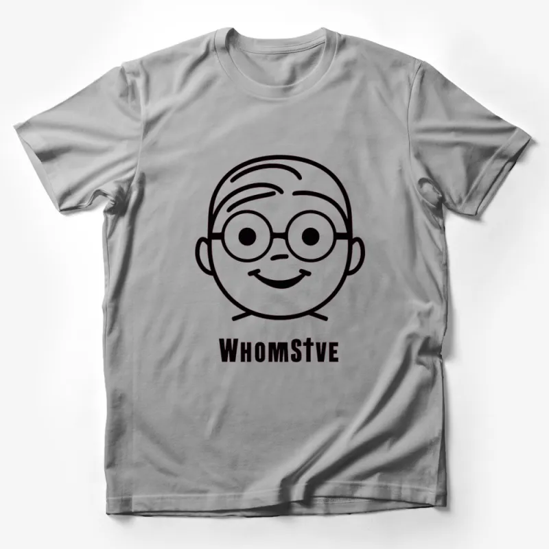 Whomstve Cartoon Face T-Shirt, Funny Nerd Graphic Tee, Men's Women's Unisex Shirt Male T-Shirt