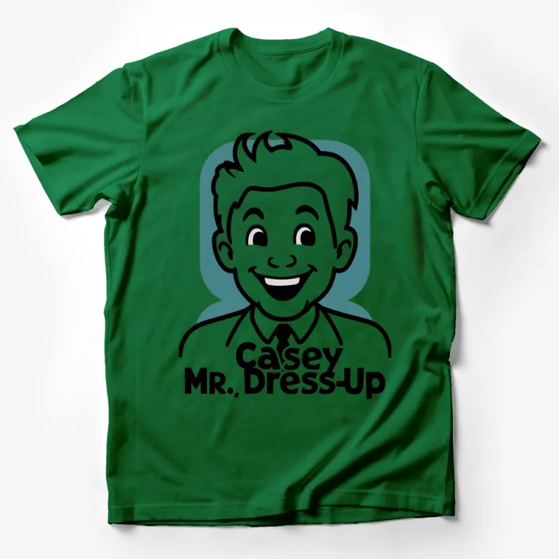 Vintage Casey Mr. Dress-Up T-Shirt, Classic TV Show Character Tee, Unisex Graphic Shirt Male T-Shirt