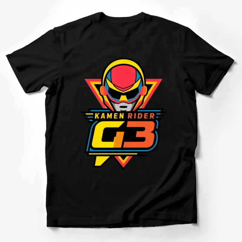 Retro Superhero Logo T-Shirt, Vintage Comic Character Graphic Tee, Colorful Bold Design Unisex Shirt, Gift for Fans Male T-Shirt