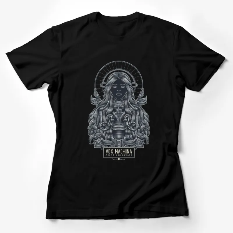 Vox Machina Gods Asn Pege T-Shirt, Vintage Design, Stylish Graphic Tee, Mythical Art Shirt, Unique Gift Idea Female T-Shirt