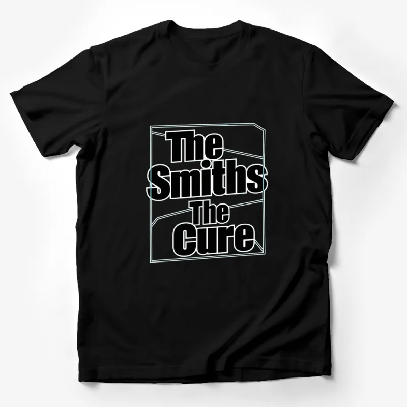 Vintage Band T-Shirt, The Smiths The Cure Graphic Tee, Classic Rock Music Fan, Unisex Shirt Male T-Shirt