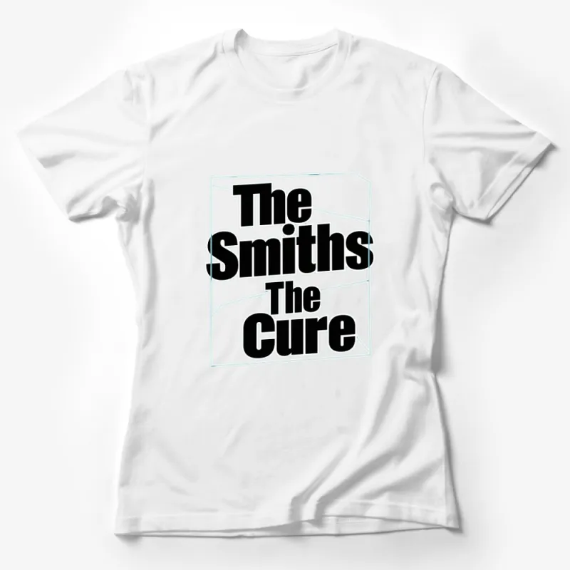 Vintage Band T-Shirt, The Smiths The Cure Graphic Tee, Classic Rock Music Fan, Unisex Shirt Female T-Shirt