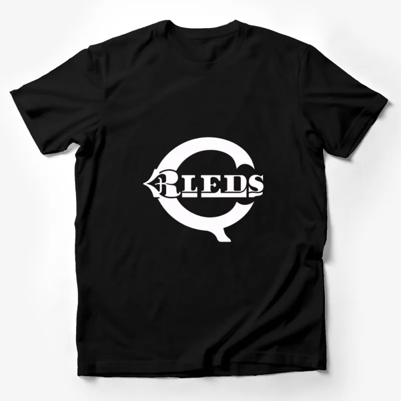 Stylish Graphic T-Shirt, Black and White Reds Design, Casual Streetwear, Unisex Fit, Unique Typography Tee Male T-Shirt