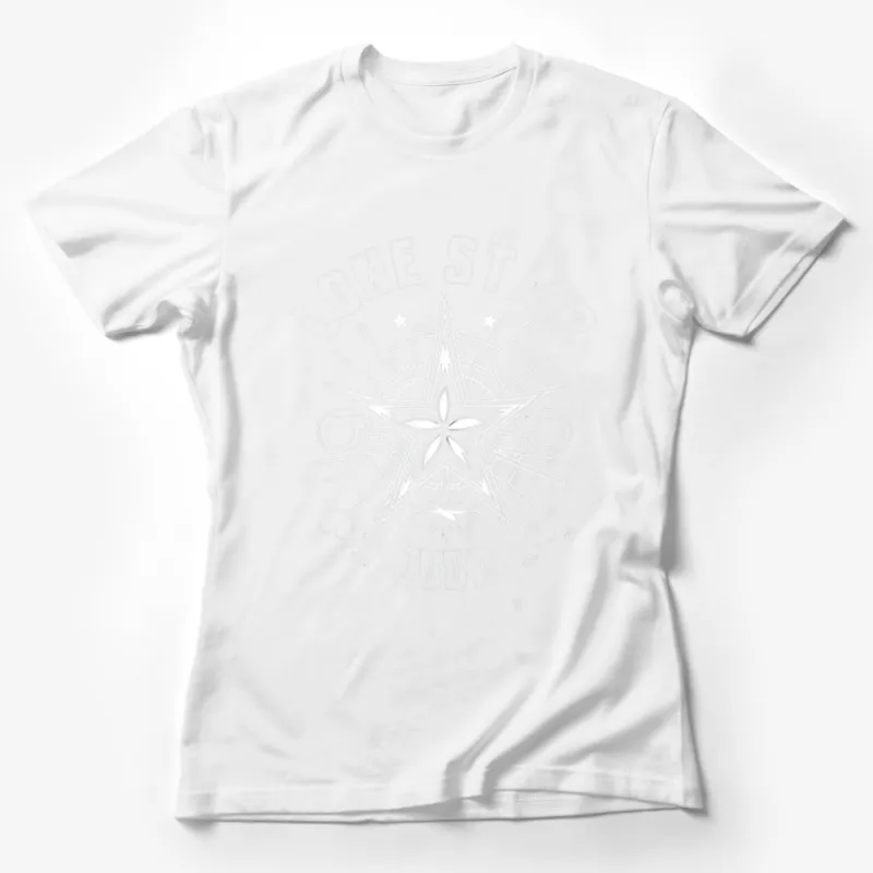 Lone Star Judd Graphic T-Shirt, Unisex Texas Star Tee, Designer Inspired Shirt, Modern Fashion Top, Casual Streetwear Female T-Shirt