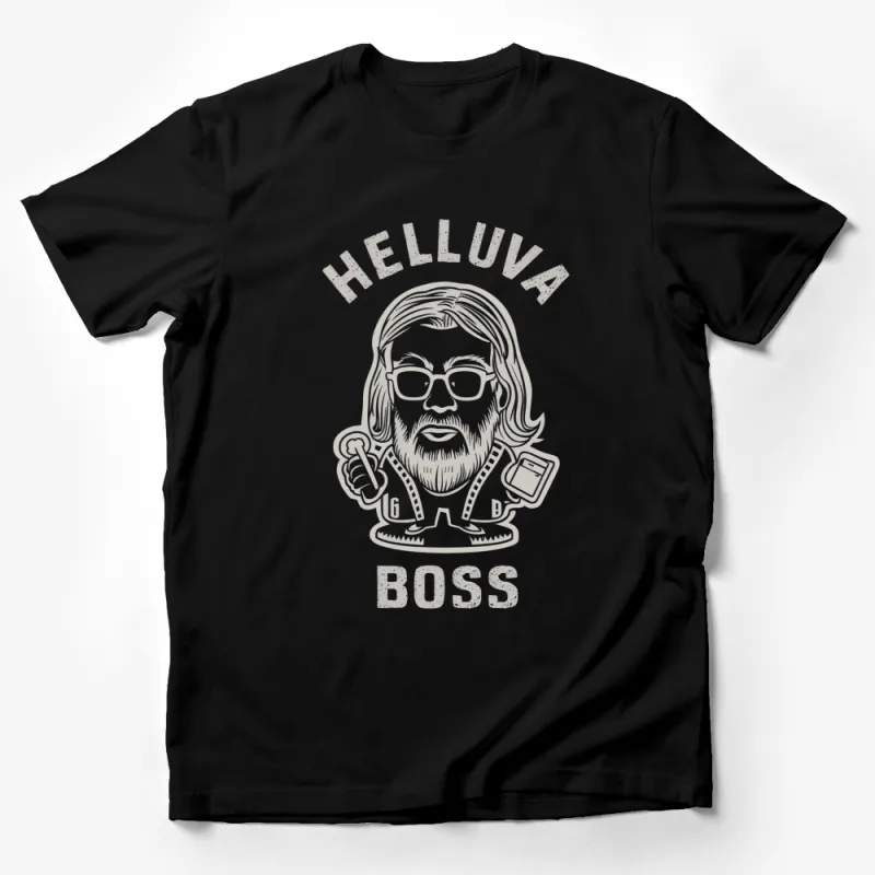 Helluva Boss Retro Style T-Shirt, Vintage Biker Inspired Graphic Tee, Men's Fashion Casual Streetwear Male T-Shirt