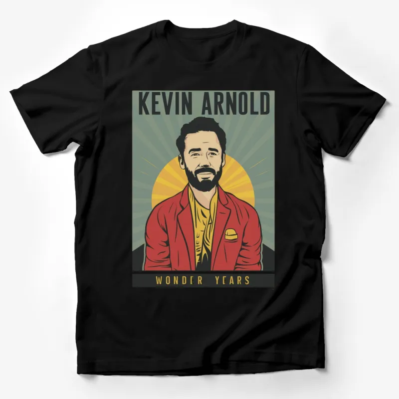 Vintage Kevin Arnold Wonder Years Inspired Graphic T-Shirt, Retro Style TV Show Tee, Unisex Male T-Shirt