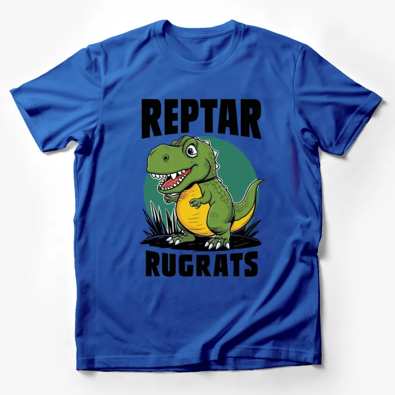 Reptar T-Shirt, Rugrats Cartoon Dinosaur Graphic Tee, Vintage Style Reptar Shirt, Fun Kids Nostalgia, Retro 90s Cartoon Apparel Male T-Shirt