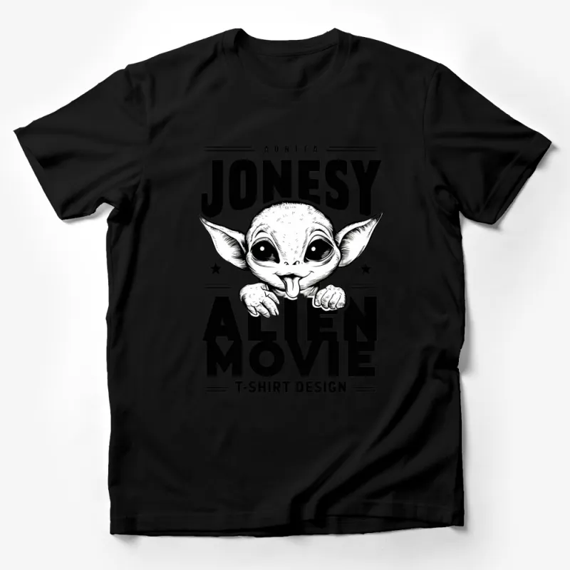 Alien Movie Inspired Cute Character T-Shirt, Fun Graphic Tee, Unisex Apparel, Casual Outfit Male T-Shirt