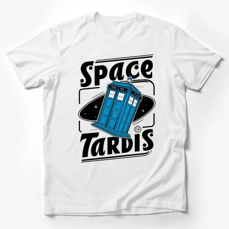 Tardis Space Tee, Doctor Who Inspired T-Shirt, Sci-Fi Fan Gift, Unisex Shirt Male T-Shirt