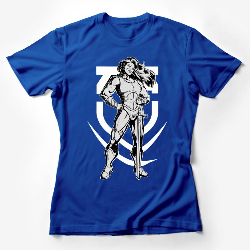 Women Superhero T-Shirt, Graphic Tee, Strong Female Character Shirt, Casual Cosplay Top Female T-Shirt